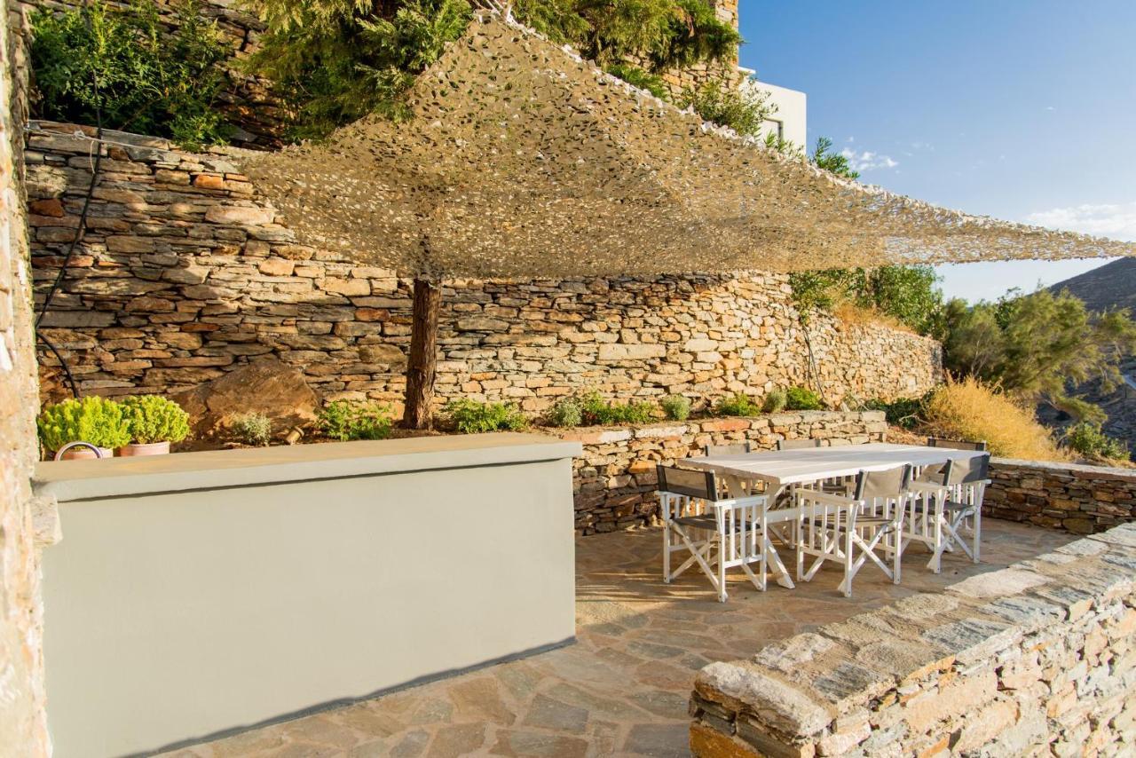 Luxurious Villa Lune With A Swimming Pool And A Fantastic Sea And Sunset View Ioulis Extérieur photo